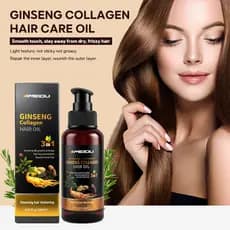 Shampoo Care Nutritivo Ginseng Lavagem Shampoo Reparação de Proteínas Suavizante Shampoo Bainha de Colágeno