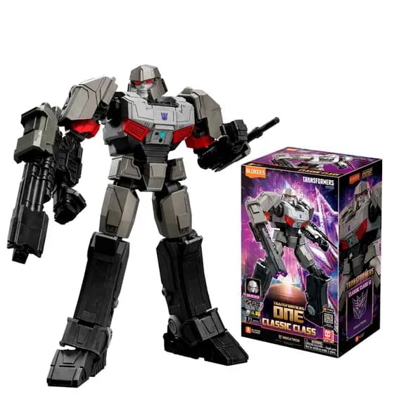 Boneco Articulado Montável Blokees Transformers Classic Class 12 Megatron Colecionável Model Kit