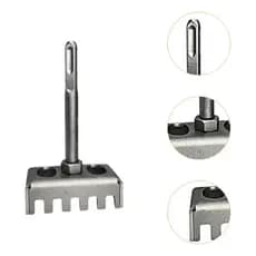 Cortador Haste Quadrado Broca Martelete De Abertura Para Encaixe De Tomada 5x10 E 4x2
