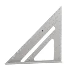 Esquadro Triangular Alumínio Marceneiro 7" Profissional 90°