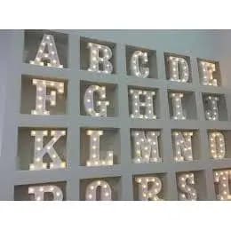 Luminária Letra De Led Decoração Festa Aniversário