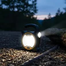 Lanterna Farol Holofote Led Cob Camping