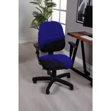 Capa De Cadeira Escritorio Giratoria Otimo Acabamento