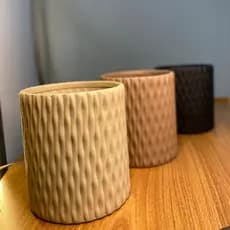 Vaso Decorativo em Cerâmica Enfeite Para Sala - Vaso Para Arranjo