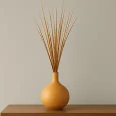 Vaso Cerâmica Decorativo Garrafa Bolinha 16x11cm