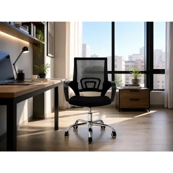 Cadeira de Escritório Ergonômica, Mais Conforto para Home Office e Escritório Funcional