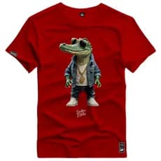 Camiseta Alligator Masculina T-shirt Diverse camisa 100% Algodão