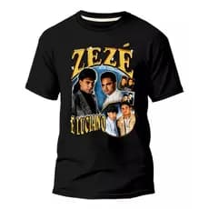 Camiseta algodão Zezé Di Camargo E Luciano