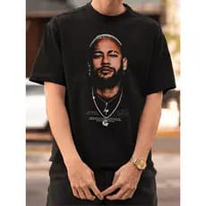 Camiseta Camisa Neymar Jr Santos Torcedor Moda 2025 2026