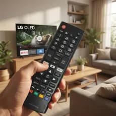 Controle Remoto Universal para Smart TV LG com Pilha | Compatível Fácil de Usar