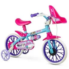 Bicicleta Bike Barbie Aro 12 Infantil Nathor