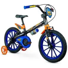 Bicicleta Bike Hot Wheels Infantil Nathor