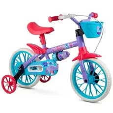 Bicicleta Bike Infantil Stitch Nathor Aro 12