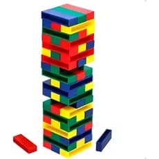 Jogo Caiu Perdeu Terremoto Torre De Equilíbrio 45 Peças Wellmix