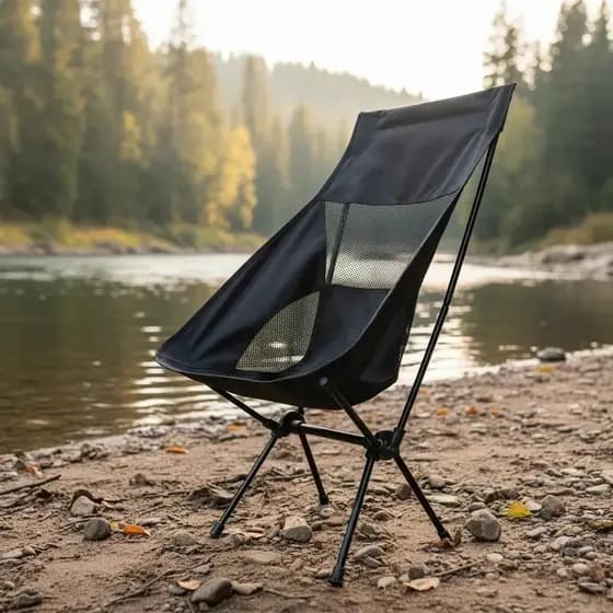 Cadeira Dobrável Portátil Para Camping Pesca Praia Modelos Variados Sortida