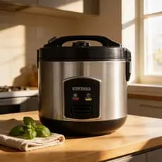 Panela de Arroz Elétrica 1 Litro 220V - Preta