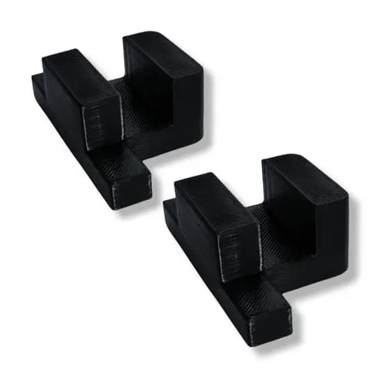 2 Unidades Gabarito De Instalação De Portas Para Mdf 18mm