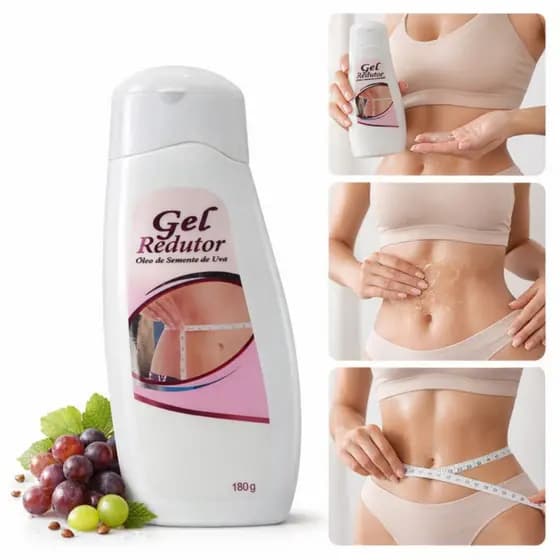 Gel Redutor 180g Auxilia na Redução de Medidas e Celulite