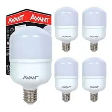 Kit 5 Lâmpadas Led 30w Bulbo 6500k Branco Frio Cor da luz Branco-frio