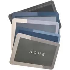 Kit Tapete Mágico Ultra Absorvente P Banheiro Antiaderente Liso Cor Aleatórias