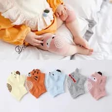 Joelheiras Baby Toddler Algodão Puro Resistente a Choques para Crianças Gatinha Alto Qualidade