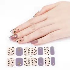 Adesivo De Unha Prático Esmalte Nail Art  Várias Cores Aleatório - C&L LTDA