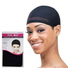 Touca Wig Touca de Meia Alisamento Cabelo Natural Sono Anti Frizz Touca De Nero / Pacote com 2 PCS