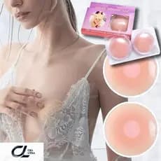 Sutiã Protetor Tapa Mamilos Silicone Adesivo Invisíveis Reutilizável - C&L LTDA