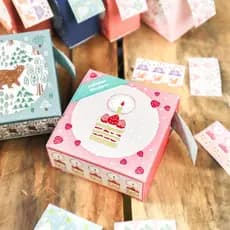 Papelaria japonesa feminina Expo limitado iluminação clube bonito Animal morango etiqueta vedação adesivo subembalagem