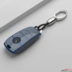 Capa de Chave de Carro em TPU para Mercedes-Benz, Aplicável aos Modelos c260l / a200l / c200l 7QGJ