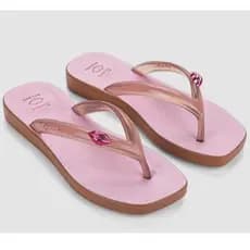 Chinelo Ipanema Pluma Feminino Boca Rosa De Dedo Confortável Macio Leve Original