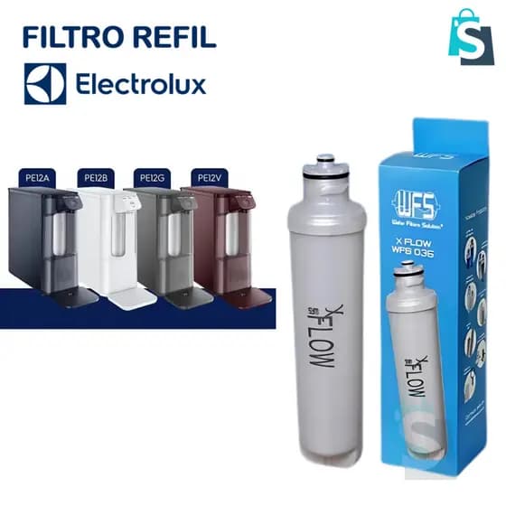 Refil Filtro com Dolomita para purificadores Electrolux - WFS035 X FLOW