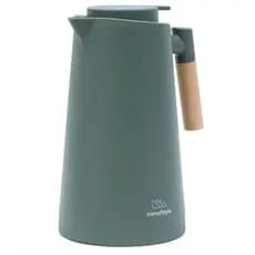Garrafa Térmica  1L Gourmet com Cabo de Madeira Mimo Style