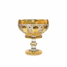 vaso centro de mesa decorativo dourado