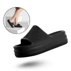 Chinelo Nuvem Feminino Plataforma Lilás Conforto Extremo Antiderrapante Leve Macio Original