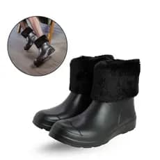 Bota coturno Feminina Leve e Impermeável 100% EVA com Pelúcia Conforto em 130g western country boho