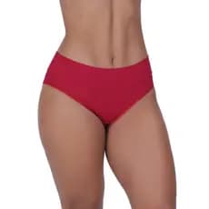 Calcinha Básica Canelada Concept Essentials Vermelho