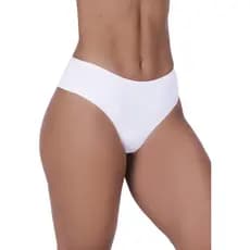 Calcinha Casual Canelada Concept Essentials Branco