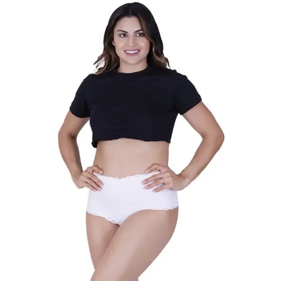 Calcinha Doçura Compressão Concept Essentials Branco