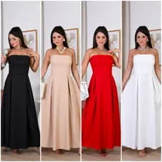 Vestido feminino longo para festa ,madrinha/ formatura/ combinada elegante