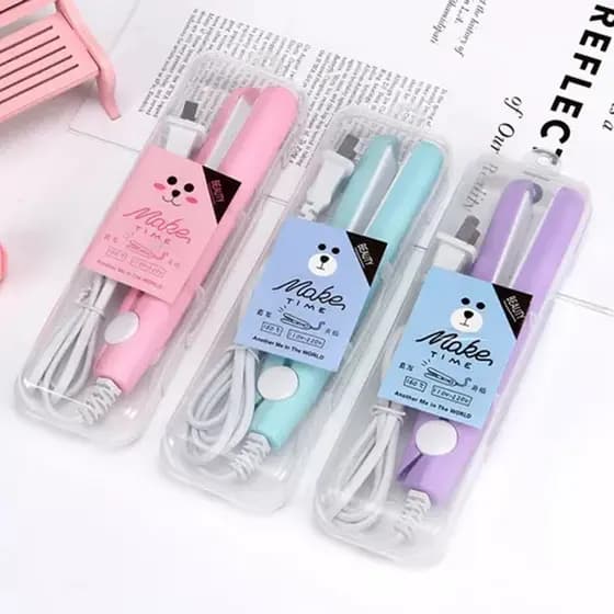 Mini Chapinha Prancha De Cabelo Chapinha Portátil Profissional Bivolt
