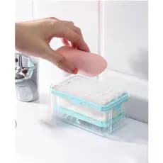 Saboneteira Dispenser Portátil Multifuncional P/Sabão Dispenser com Rolo Espuma Tanque