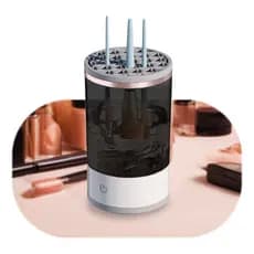 Limpador Elétrico de Pincel de Maquiagem liga com Cabo USB Bivolt