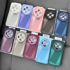Capa Capinha SPACE Fosca Para Xiaomi Redmi 14C/ POCO C75 buraco fino acrilico Case Anti impacto