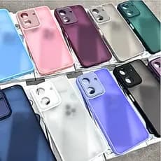Capa Capinha SPACE Fosca Para Xiaomi POCO M7 Pro 5G Proburaco fino acrilico Case Anti impacto Novo