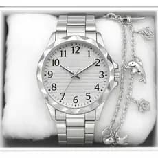 Kit Relógio Feminino Original + Pulseira De Luxo