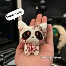 Decorador 1/2 Pçs Criativo Halloween Horror Chaveiro De Pelúcia Assustador Monstro Sangrento Boneca Pingente Gótico Bapa