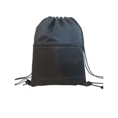 Sacochila academia bolsa esportiva Unissex com bolso - PRETO