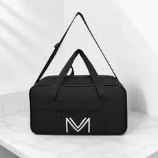 Bolsa de Mão para Viagem com Alça Preto Dia a Dia Academia Fitness Esporte