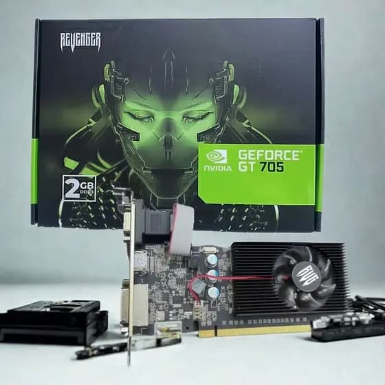 Placa De Video Nvidia Vga Geforce Gt 705 2gb Ddr3 Game Promo